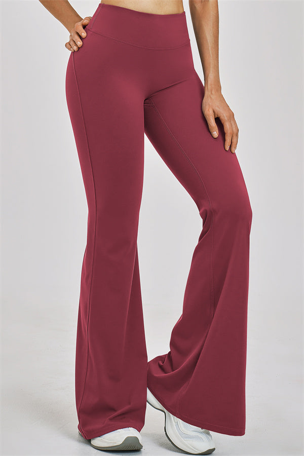 The Zenith Crop Top Flared Leggings 2-Piece Set