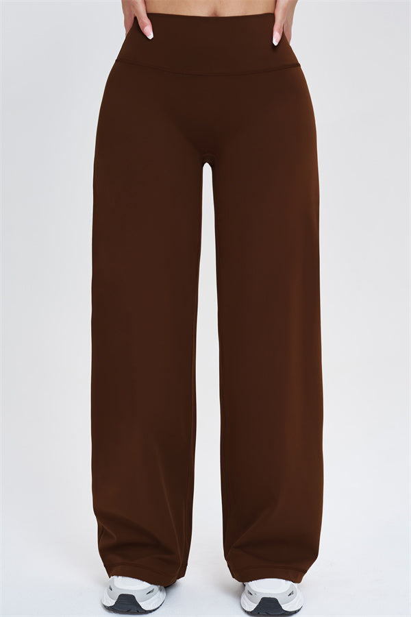 The Stride Crop Top Straight Leg Pants 2-Piece Set
