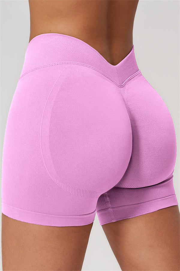 The Empower One-Shoulder Sports Bra Shorts 2-Piece Set