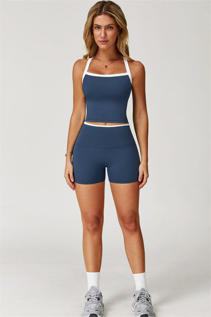 The Quest Cross Back Crop Top