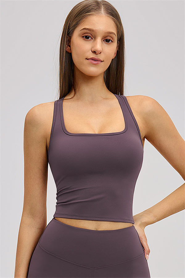 The Dynamic Crop Top Straight Leg Pants 2-Piece Set