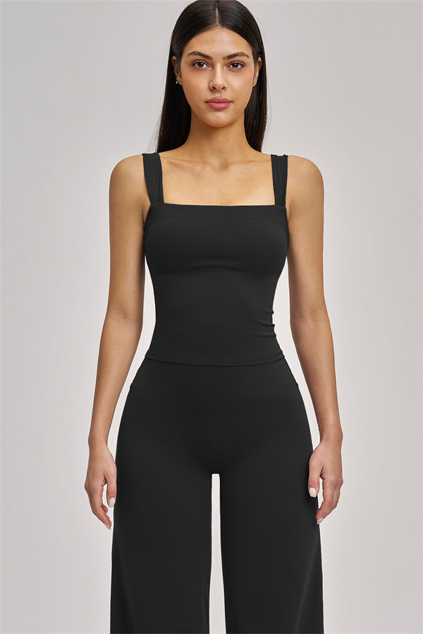 The Swoon Tank Top Flared Leggings 2-Piece Set