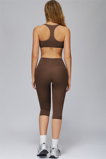 The FlexCore Capri Leggings