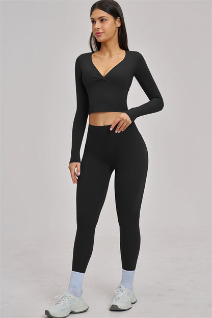 The Swoon Long Sleeve Crop top