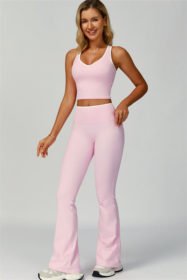 The Quest Tank Flared Leggings 2-Piece Set