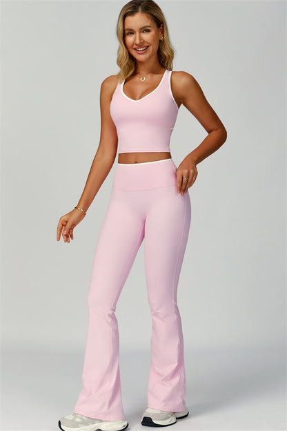 The Quest Tank Flared Leggings 2-Piece Set