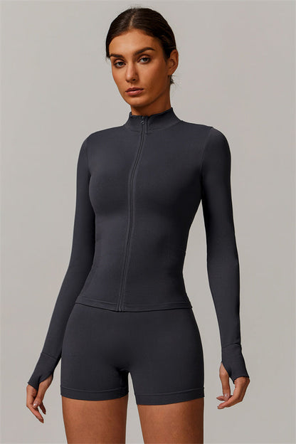 The Nova Luxe Jacket Shorts 2-Piece Set