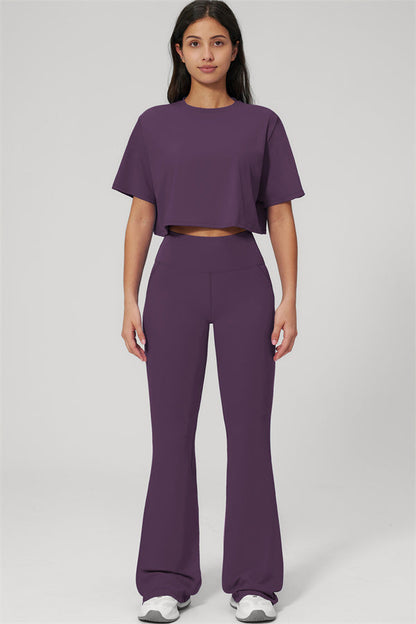 The Bold T-shirt Flared Leggings 2-Piece Set