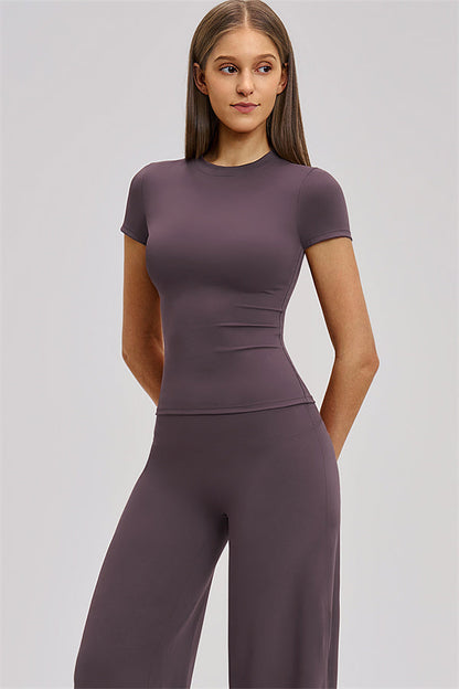 The Dynamic T-shirt Straight Leg Pants 2-Piece Set