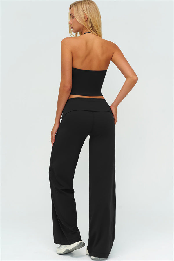 The Twirl Halter Tank Top