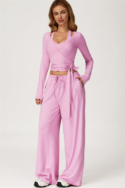 The Sprint Long Sleeve Crop Top