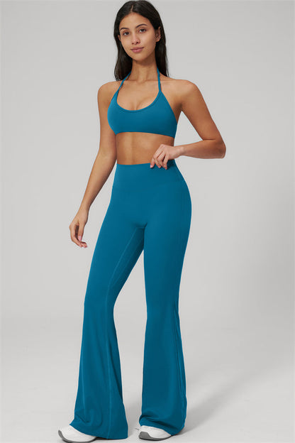 The Rapture Sports Bra Flared Leggings 2-Piece Set