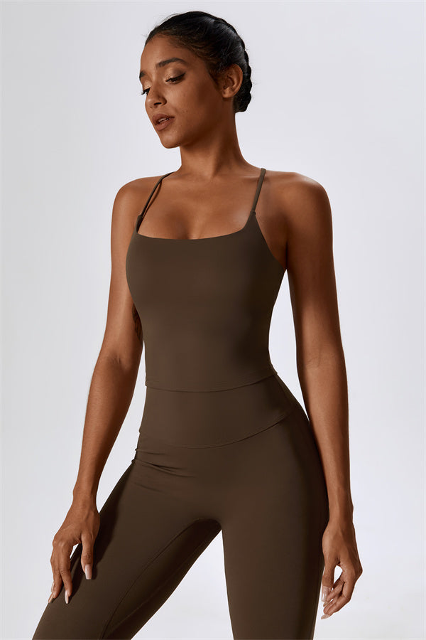 The Lily Belle Sports Bra Flared Leggings 2-Piece Set