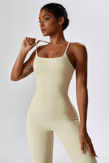 The Lily Belle Sports Bra Flared Leggings 2-Piece Set