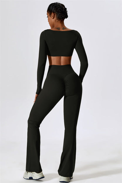 The Lily Belle Flared Leggings