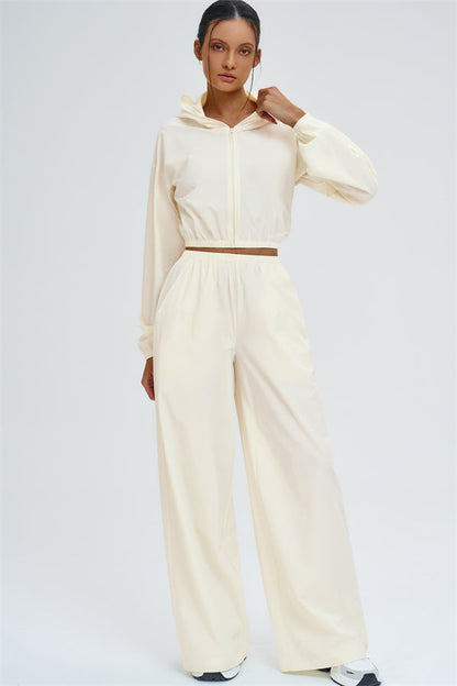 The Svelte UV protection Crop Hoodie
