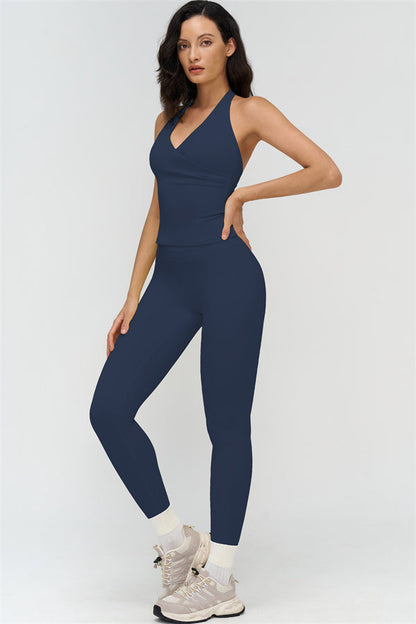 The Stride Crop Top Leggings 2-Piece Set
