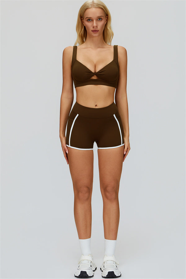 The Whisper Sports Bra Shorts 2-Piece Set