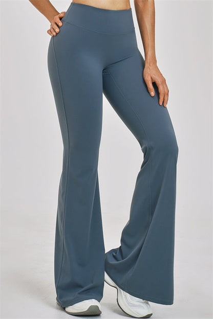 The Zenith Crop Top Flared Leggings 2-Piece Set