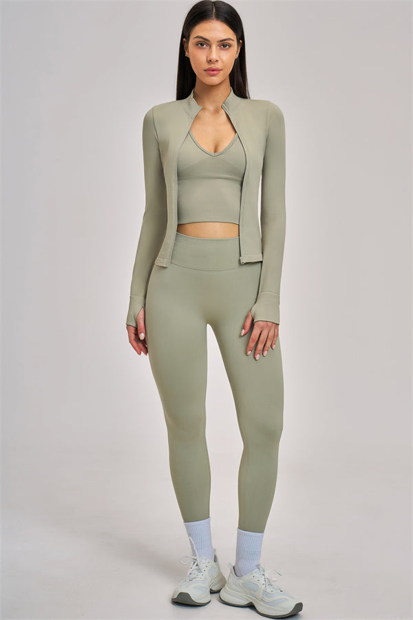 The Vision Jacket Tank Top Leggings 3-Piece Set