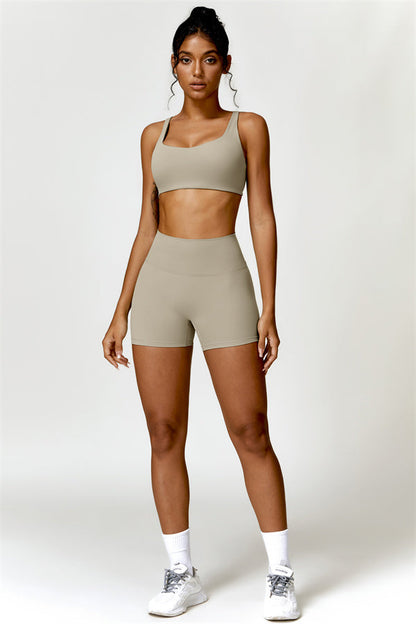 Olivia Sports Bra Shorts 2-Piece Set
