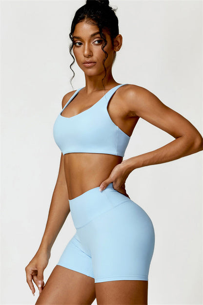 Olivia Sports Bra Shorts 2-Piece Set