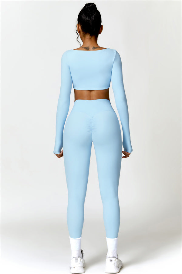 Olivia Crop Top Leggings 2-Piece Set