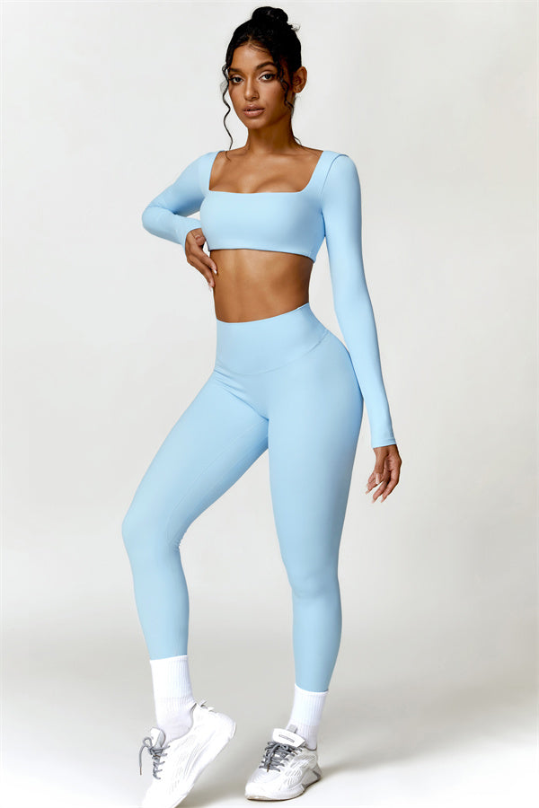 Olivia Crop Top Leggings 2-Piece Set