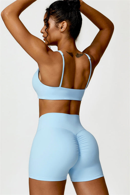 Olivia Sports Bra Shorts 2-Piece Set