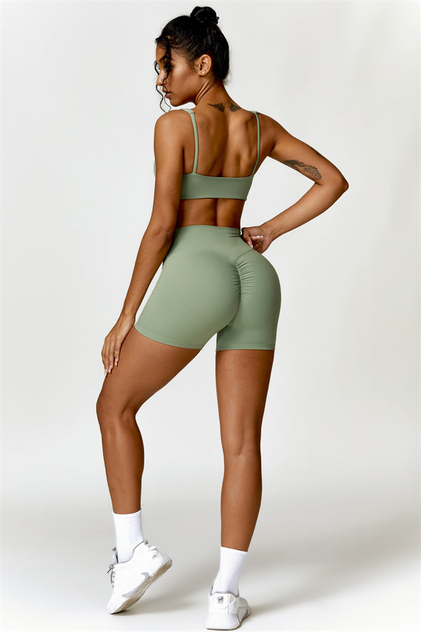 Olivia Sports Bra Shorts 2-Piece Set