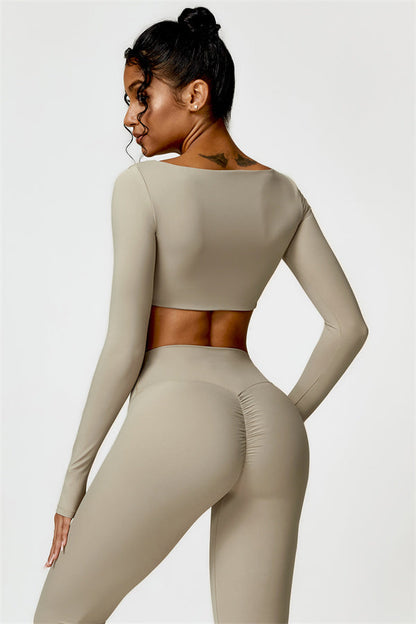 Olivia Crop Top Leggings 2-Piece Set