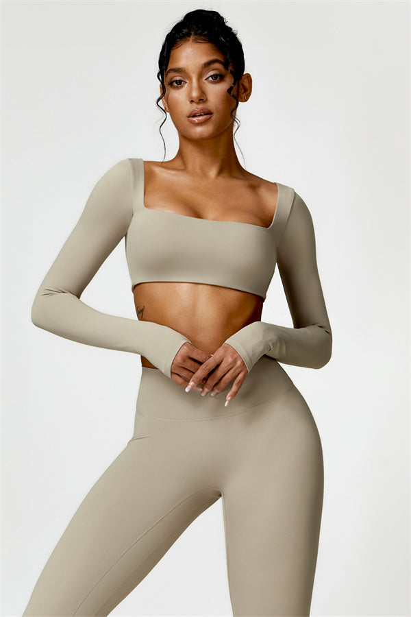 Olivia Crop Top Leggings 2-Piece Set