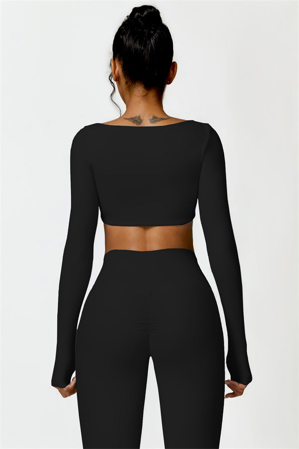 Olivia Crop Top Leggings 2-Piece Set