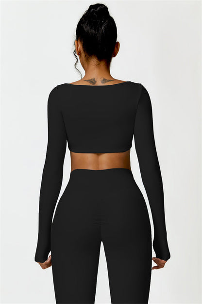 Olivia Crop Top Leggings 2-Piece Set