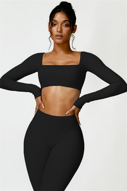 Olivia Crop Top Leggings 2-Piece Set