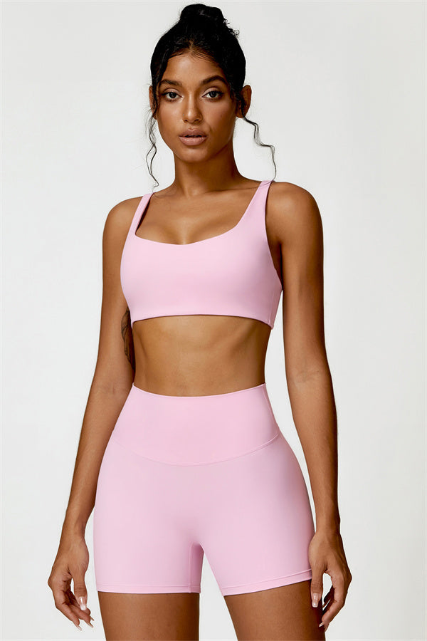 Olivia Sports Bra Shorts 2-Piece Set