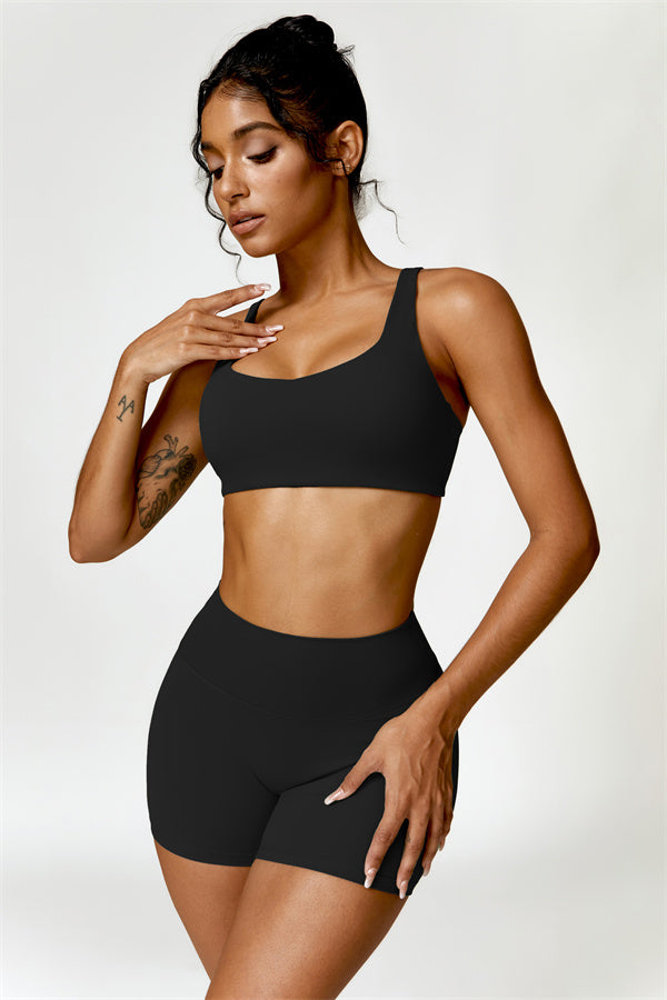 Olivia Sports Bra Shorts 2-Piece Set