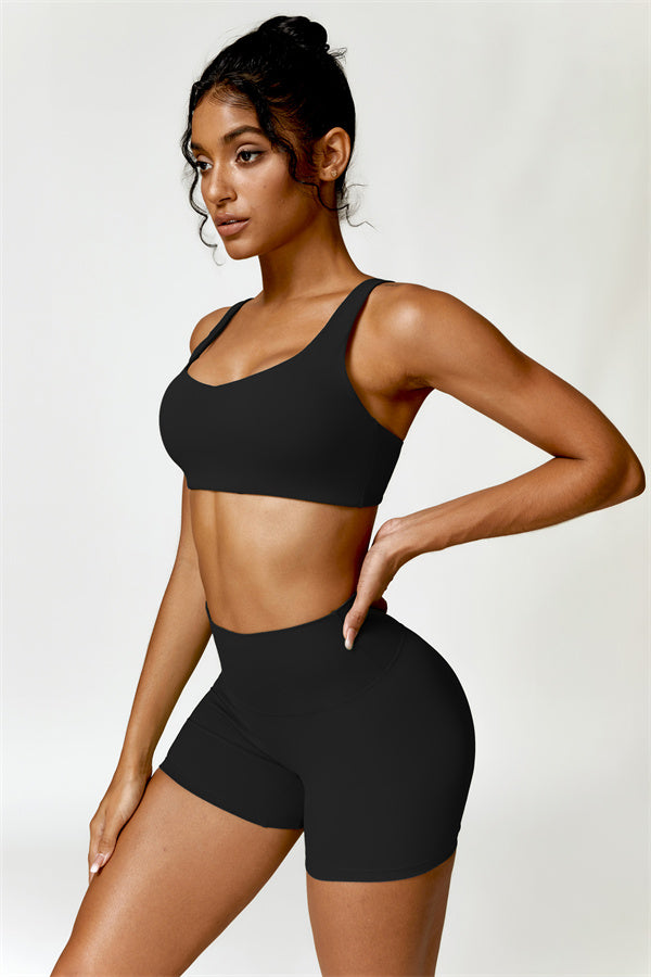 Olivia Sports Bra Shorts 2-Piece Set