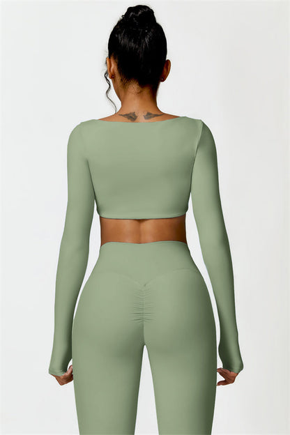 Olivia Crop Top Leggings 2-Piece Set