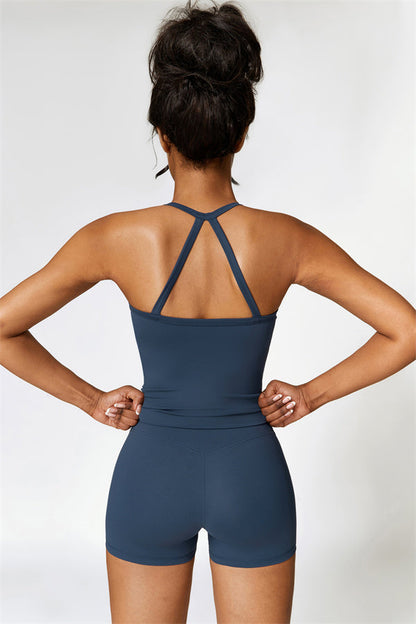 Athena Celeste Crop Vest