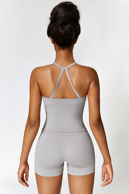 Athena Celeste Crop Vest