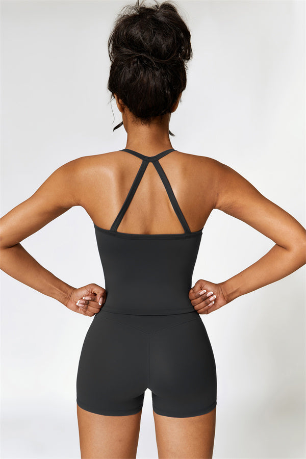 Athena Celeste Crop Vest