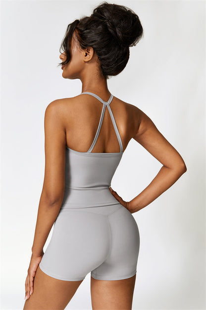 Athena Celeste Crop Vest