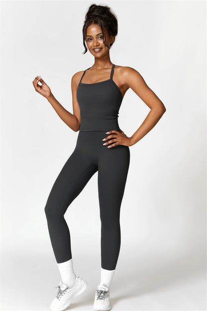 The Isabella Crop Top Leggings 2-Piece Set