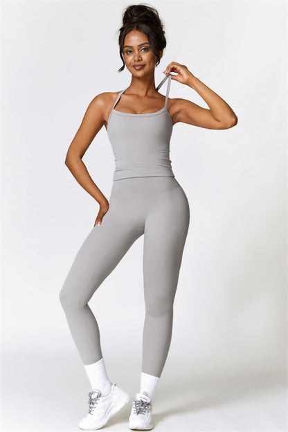The Isabella Crop Top Leggings 2-Piece Set