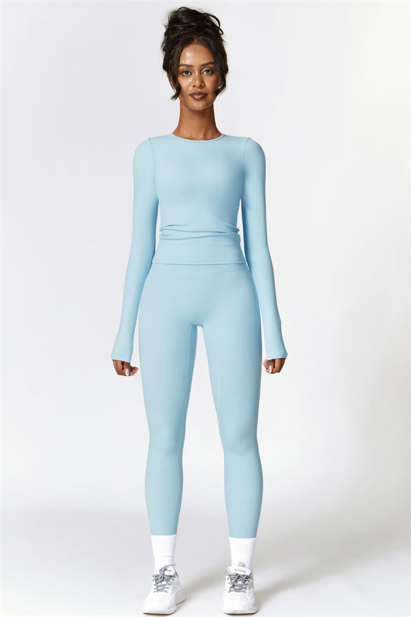 The Isabella Long Sleeve T-shirt Leggings 2-Piece Set