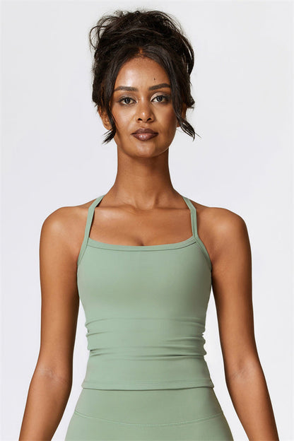Athena Celeste Crop Vest