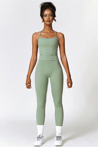 The Isabella Crop Top Leggings 2-Piece Set