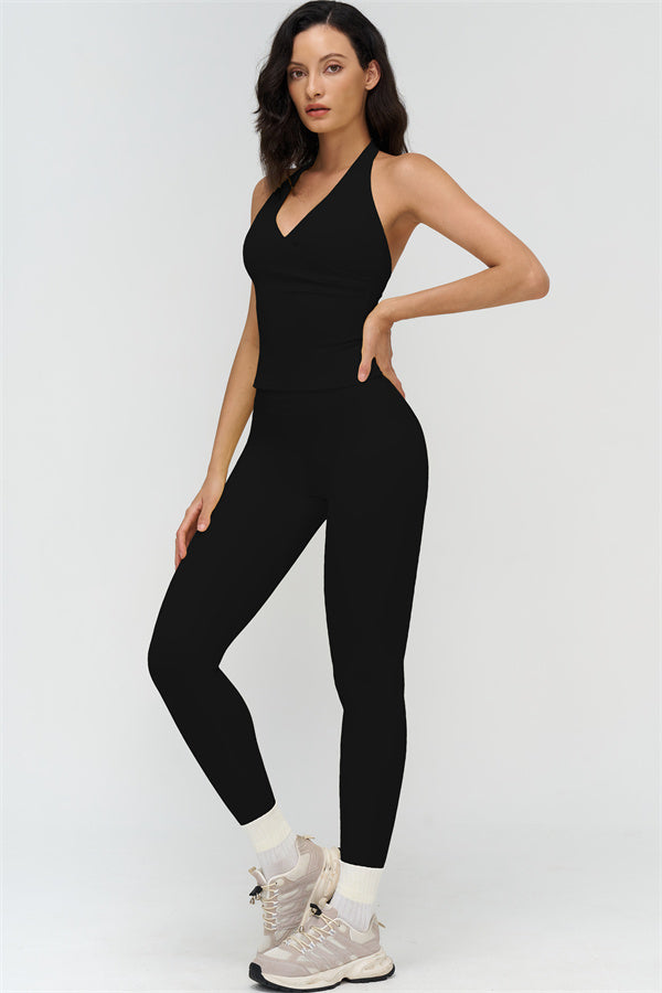 The Stride Crop Top Leggings 2-Piece Set