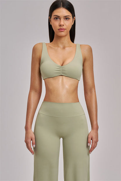 The Swoon Sports Bra Flared Leggings 2-Piece Set